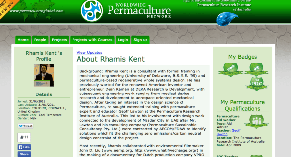 rhamos on permaculture global