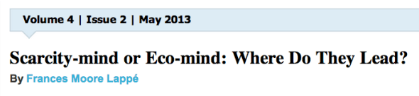 scarcity mind by frances