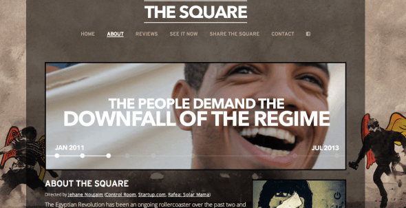 the square site