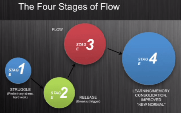 four stages of flow
