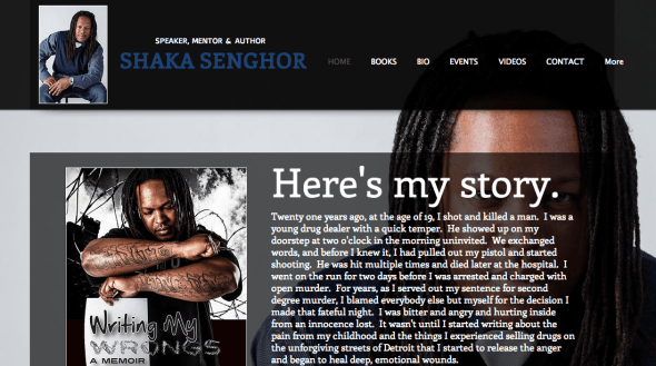 shaka senghor 's site