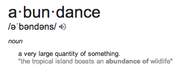 abundance 2