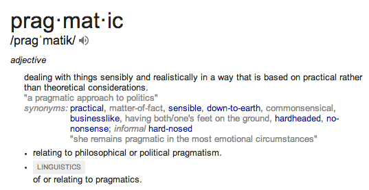 pragmatic