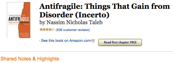 antifragile notes