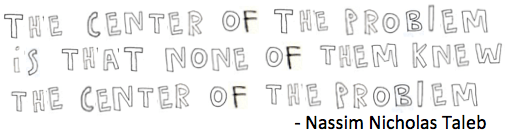 the center of the problem