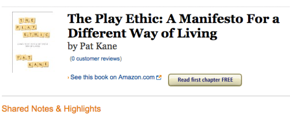 the play ethic notes and highlights