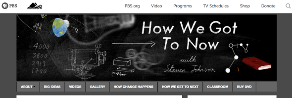 how we got to now site