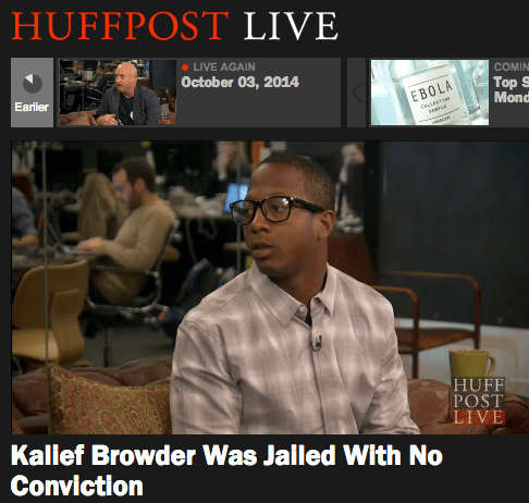 kalief on huffpo
