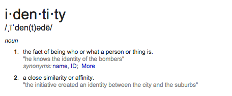 identity