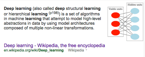 deep learning