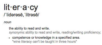 literacy