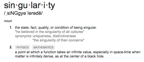 singularity