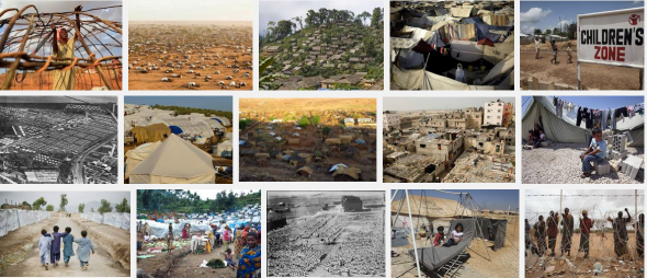 refugee camp images