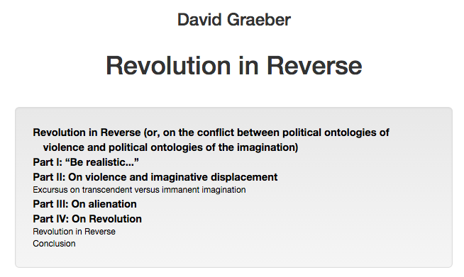 revolution in reverse