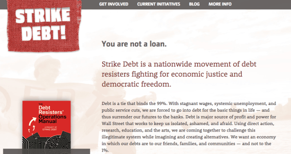 strike debt site
