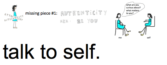 talk to self authenticity stilly