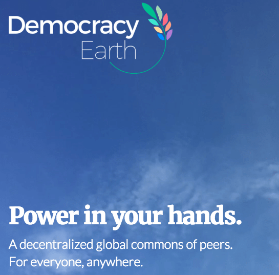 democracy earth