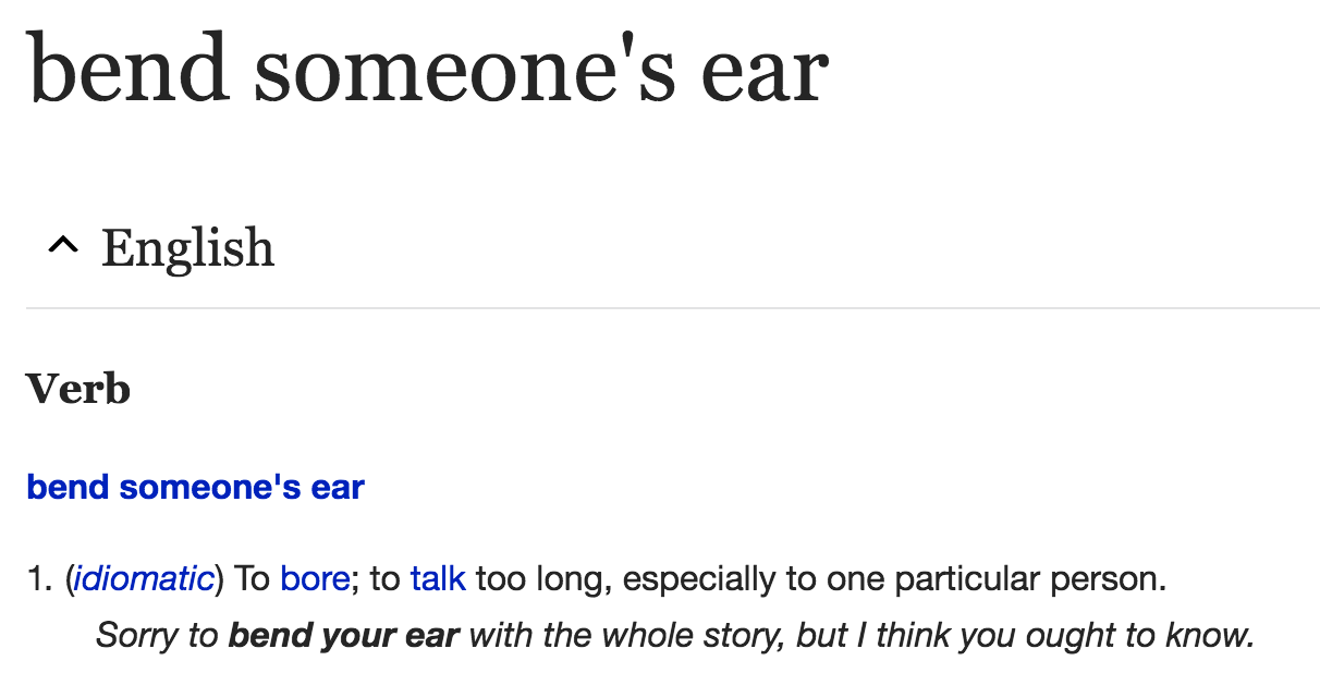 bend your ear ness be you.