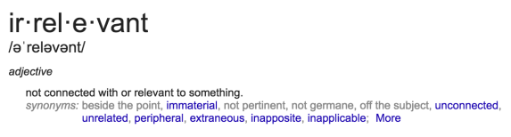 irrelevant-defn