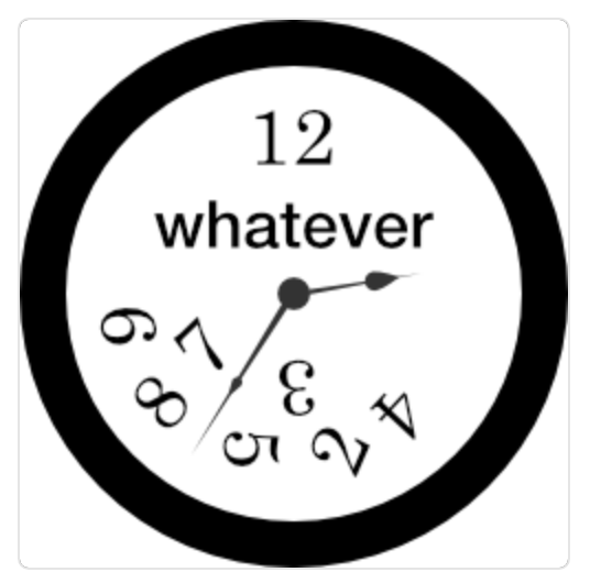 whatever clock