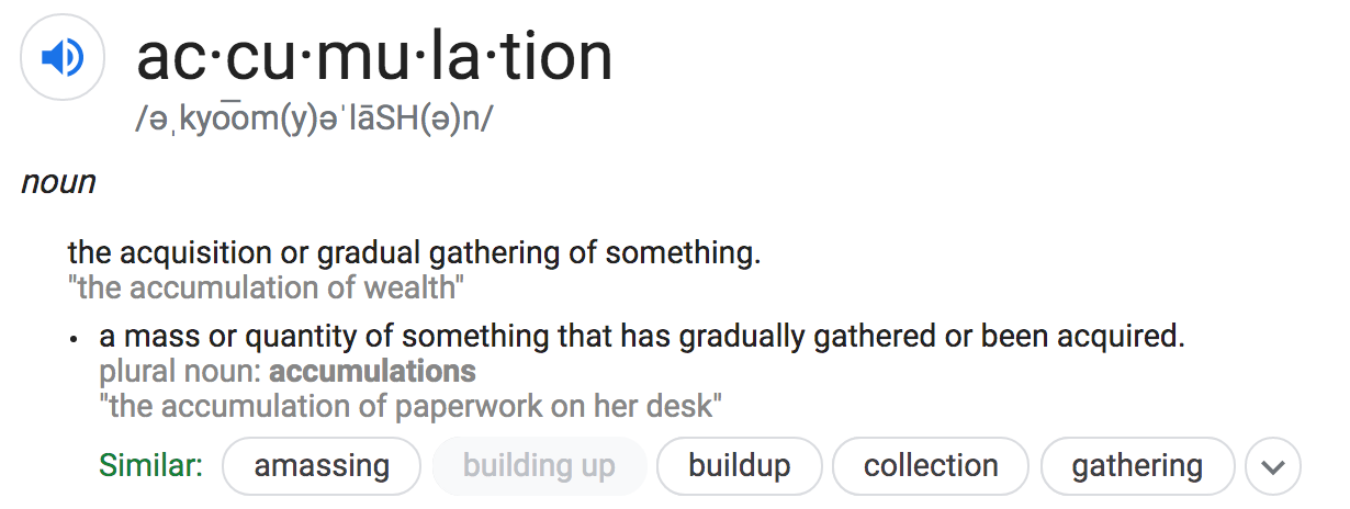 michel on accumulation | be you.