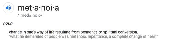 metanoia