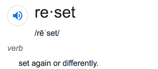 re set